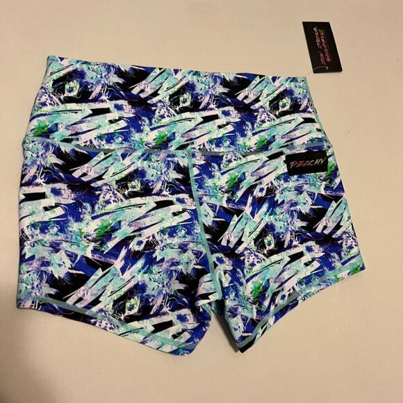 Peachy Athletics Culo Fresco Shorts Extra Peachy Booty Shorts Large - Picture 2 of 3
